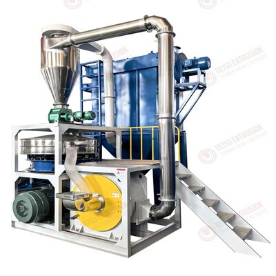 SMW-500/600/800 PVC/SPC/WPC LVT Flooring Board Door Windows Profile Grinding Pulverizing Machine