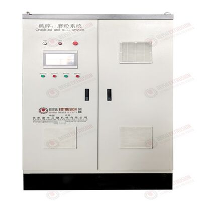 90KW Power WPC Pulverizer Machine with Pulse Dust Collector and Air Water Cooling System