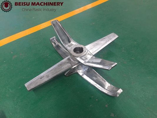 Good Mixing Effect Plastic Machine Parts High Speed Plastic Mixer Blade