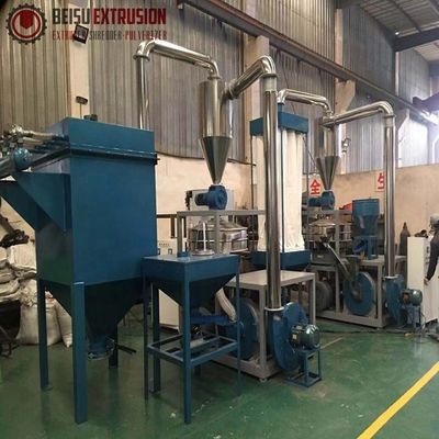 600kg/H 10mm NSK Bearing Pvc Pulverizer Machine