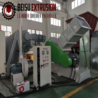 450Kg/H PVC PE PP Pipe Grinder Machine With SKD-11 Blade