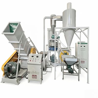 एसपीसी पीवीसी डब्ल्यूपीसी फर्श बोर्ड के उत्पादन के लिए प्लास्टिक क्रशर पाउडर बनाने की मशीन